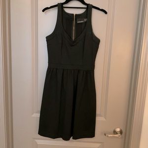 Black Dress w/ Gold Zipper